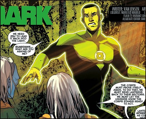 Green Lantern Corps #38 Preview